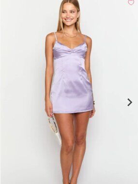 Lilac Mini Dress